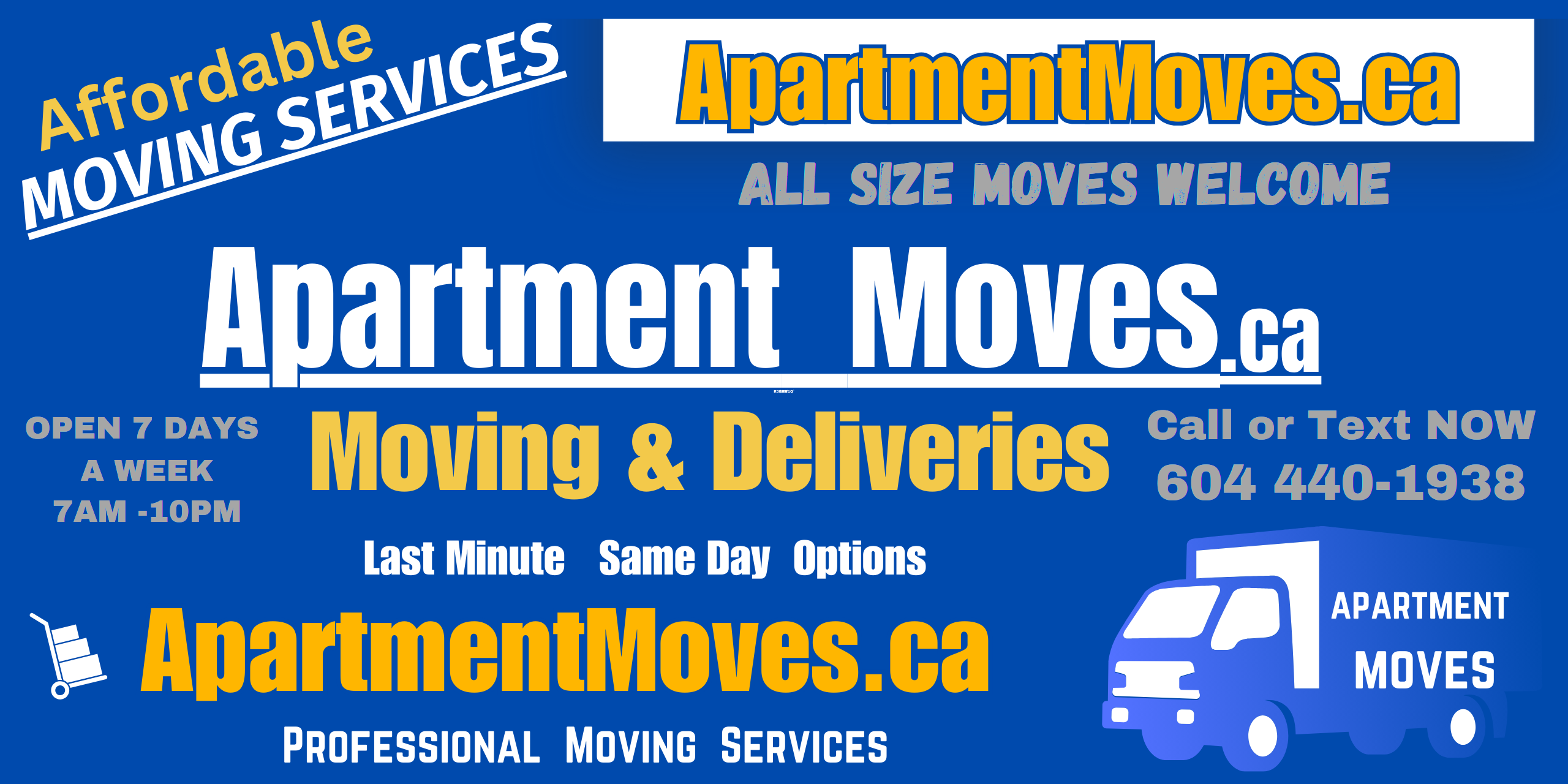 Apartment Moves in Vancouver, Langley, Surrey and White Rock